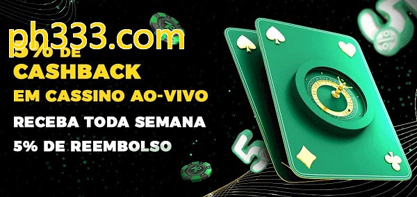 Promoções do cassino ao Vivo ph333.com